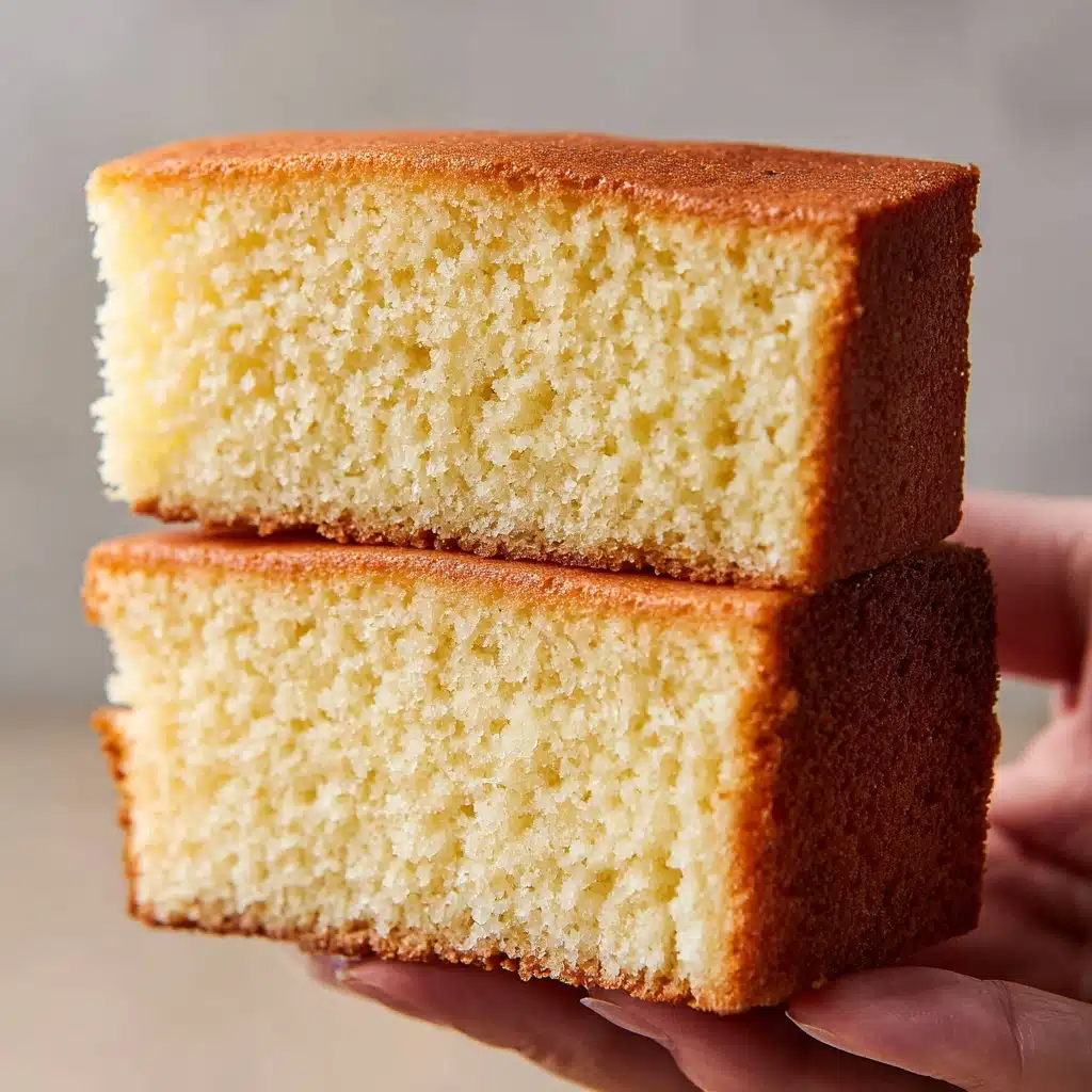 Fluffy Vanilla Sponge Cake Recipe - Recipe Image