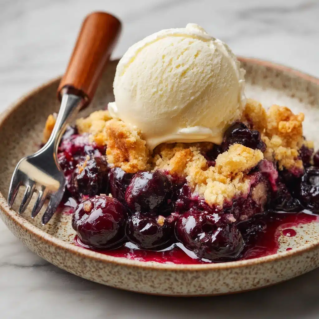 Easy Cherry Cobbler Recipe - Recipe Image