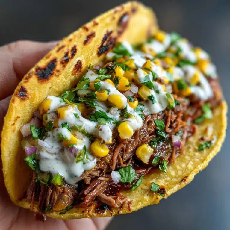 Grilled Steak Elote Tacos Recipe