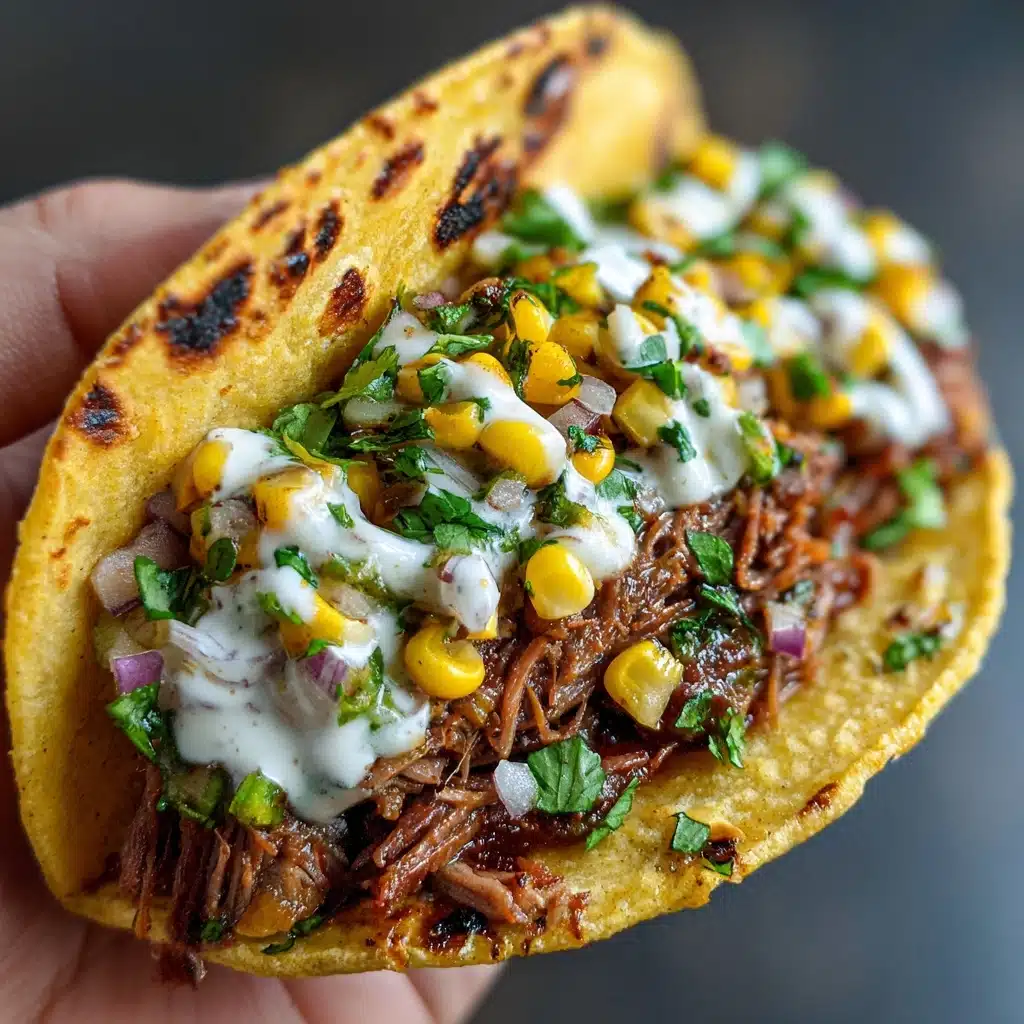 Grilled Steak Elote Tacos Recipe