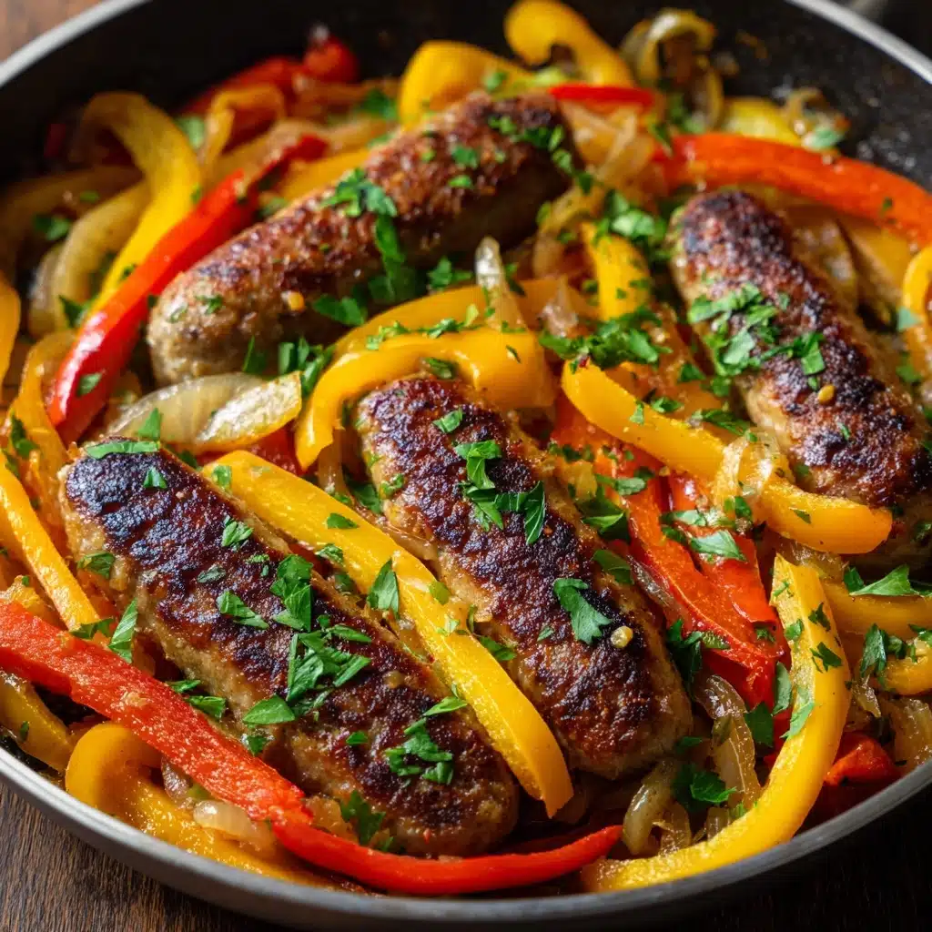 Sausage and Peppers Skillet Recipe - Recipe Image