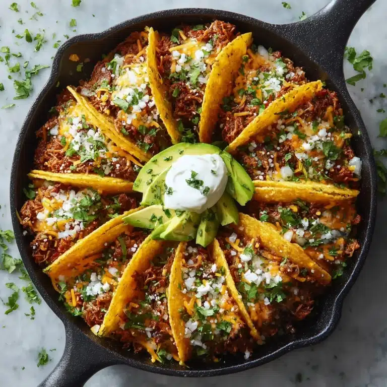 Twice Baked Crispy Cheesy Taco Rice Casserole Recipe