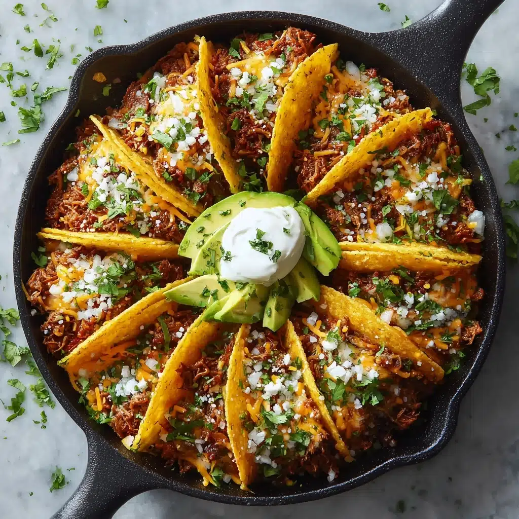 Twice Baked Crispy Cheesy Taco Rice Casserole Recipe - Recipe Image