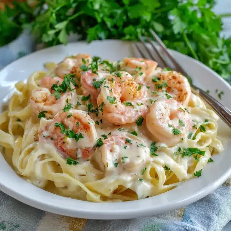 Shrimp Fettuccine Alfredo Recipe
