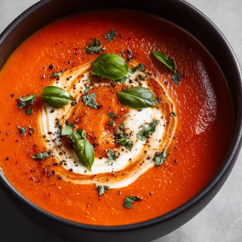 Roasted Red Pepper Soup Recipe - Recipe Image