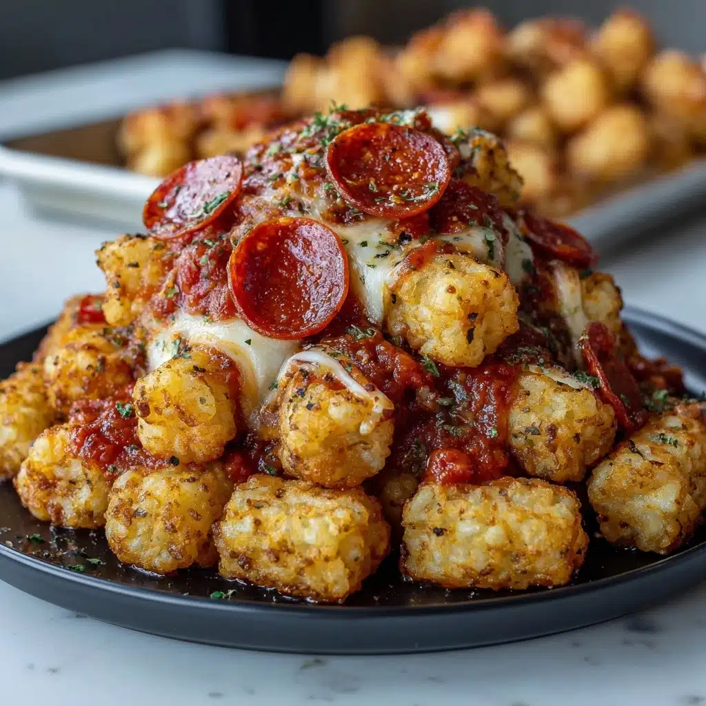 Pepperoni Pizza Totchos Recipe - Recipe Image