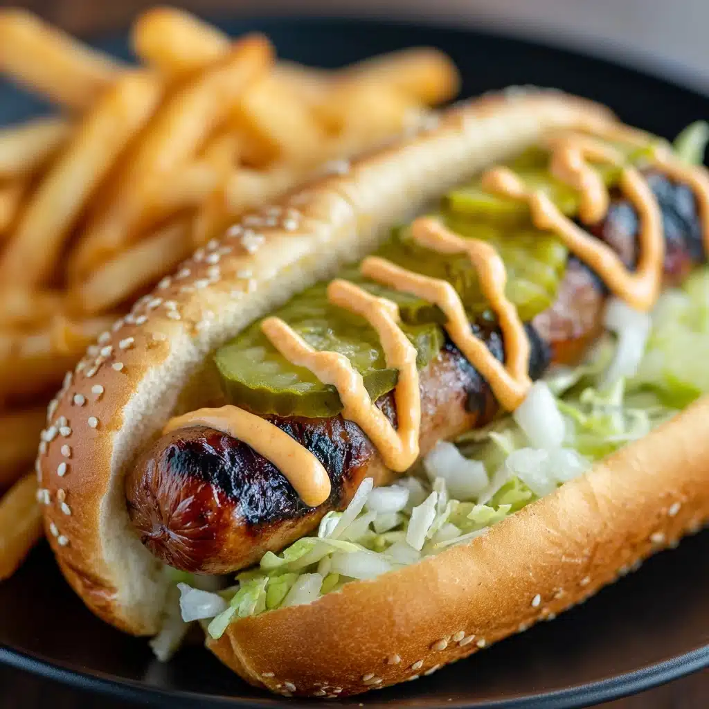 Big Mac Hot Dogs Recipe - Recipe Image