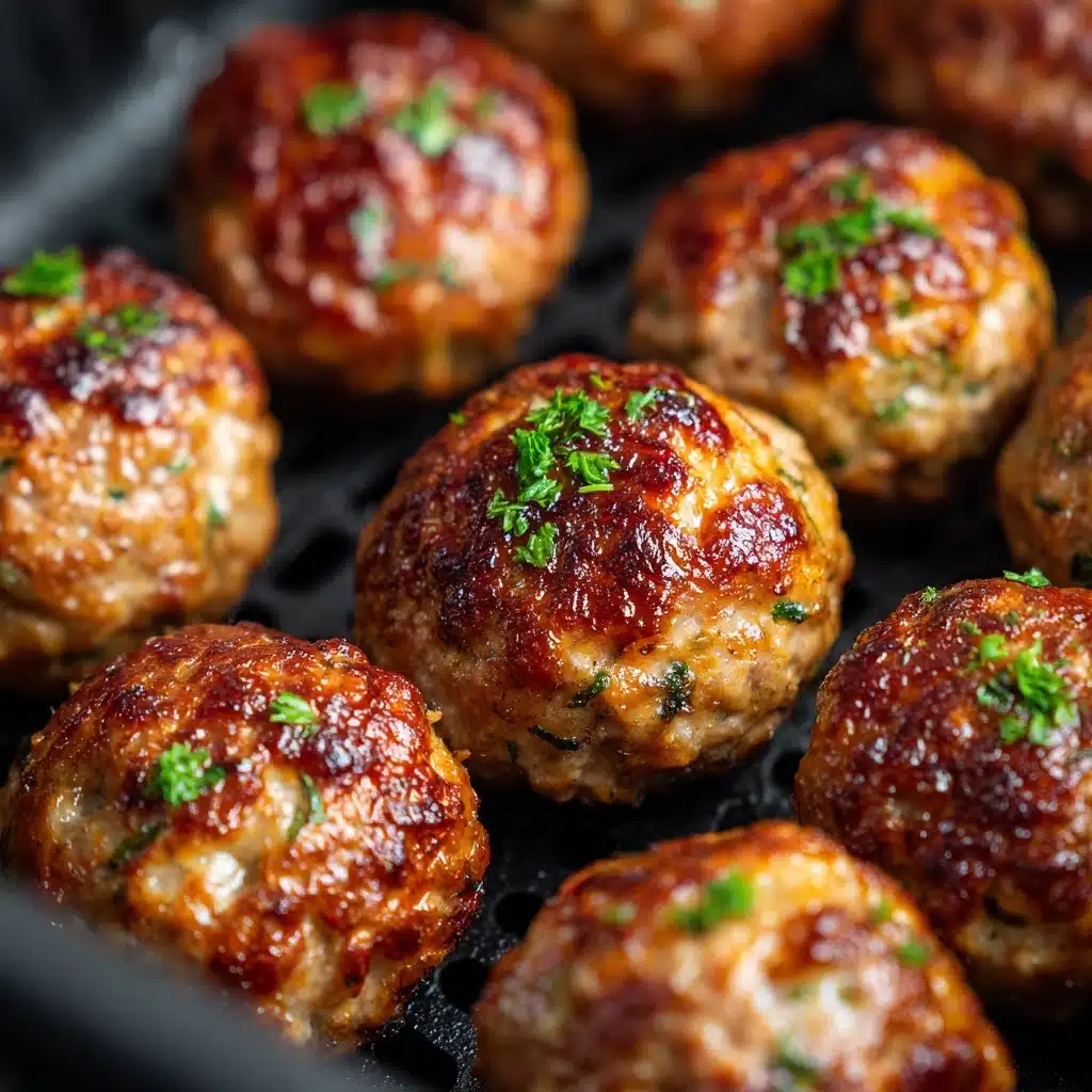 Air Fryer Turkey Meatballs Recipe - Recipe Image