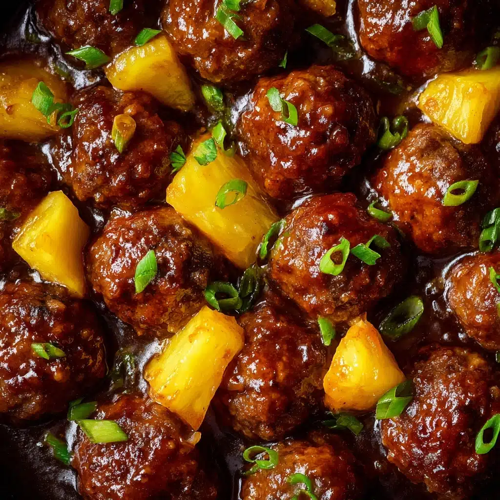 Crockpot Sweet and Sour Meatballs Recipe - Recipe Image