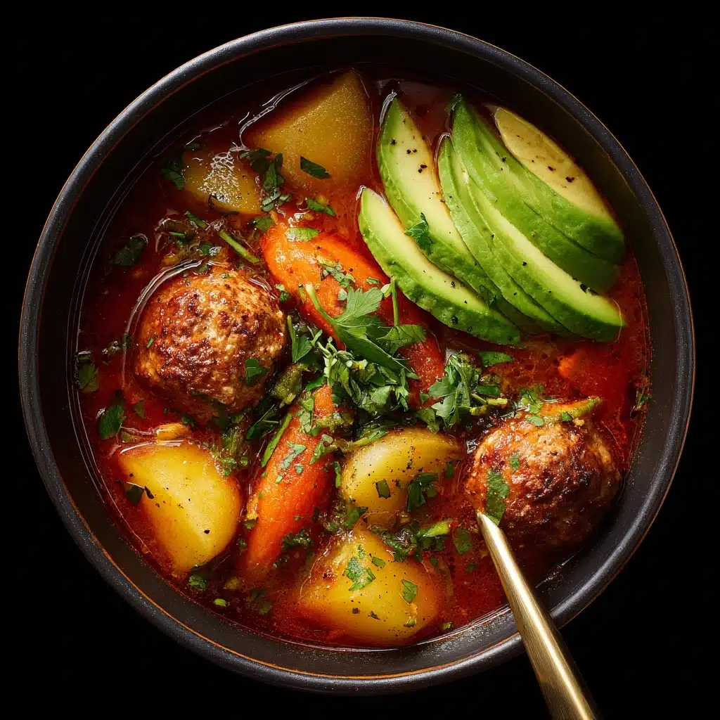 Mexican Meatball Soup Recipe - Recipe Image