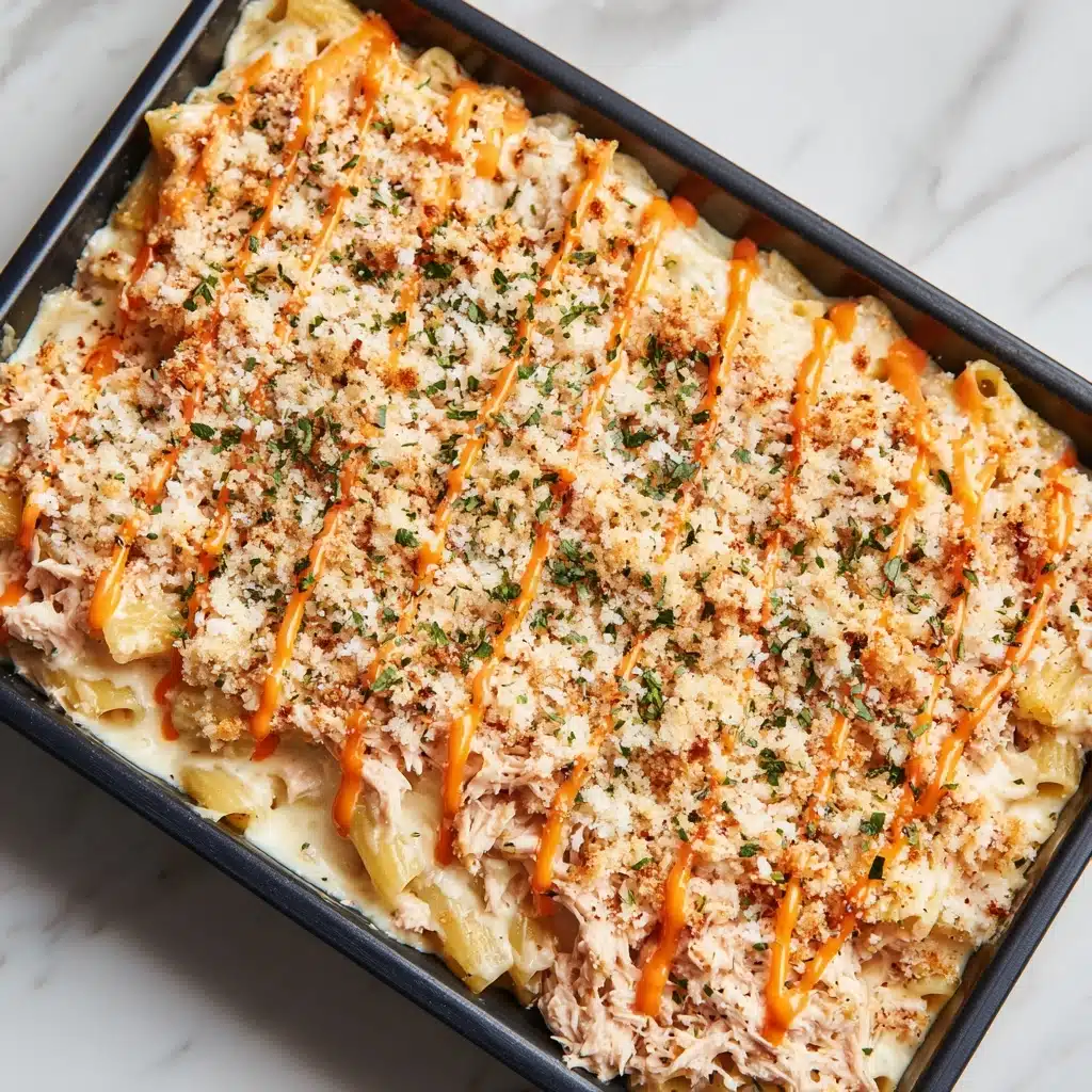 Smoked Buffalo Chicken Pasta Recipe - Recipe Image