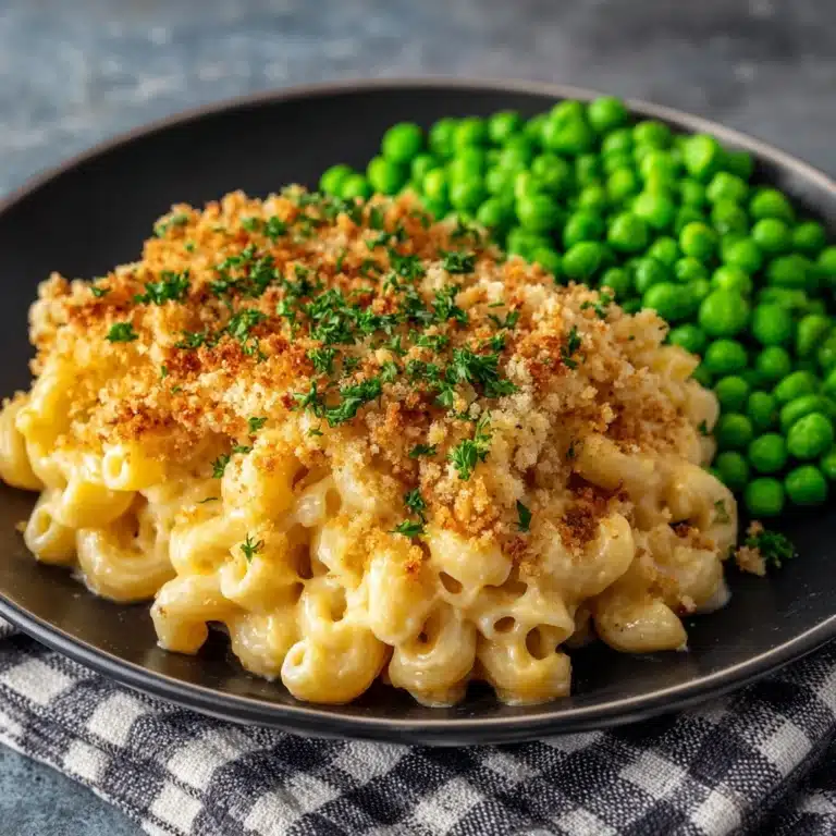 Parmesan Garlic Chicken Mac and Cheese Recipe