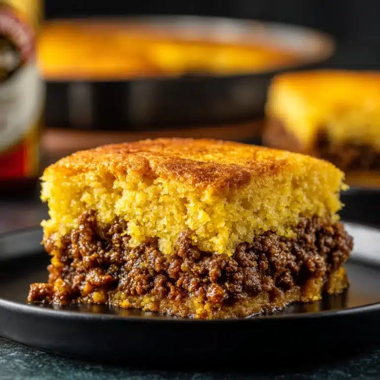 Sloppy Joe Cornbread Casserole Recipe