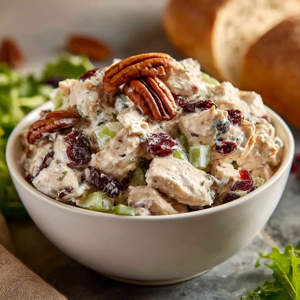 Cranberry Pecan Chicken Salad Recipe - Recipe Image