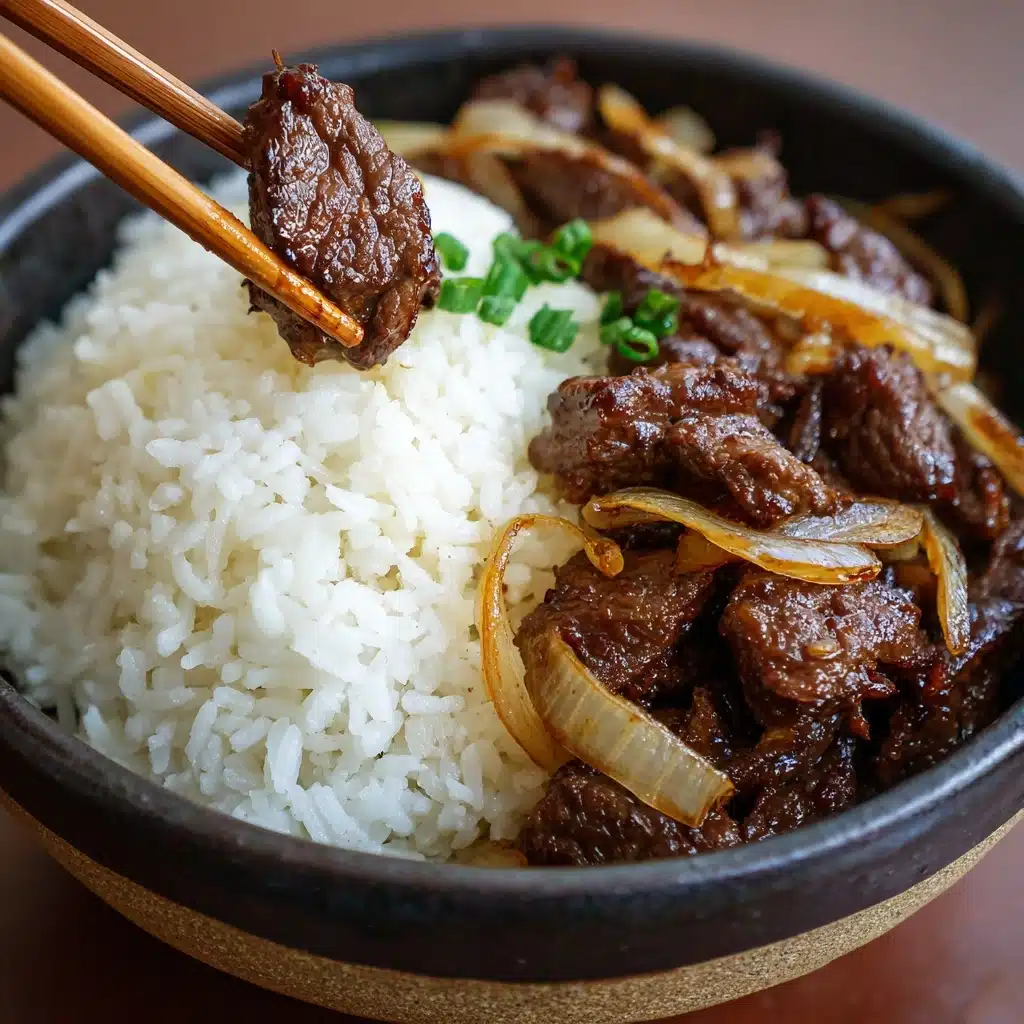 Beef Onion Stir-fry Recipe - Recipe Image