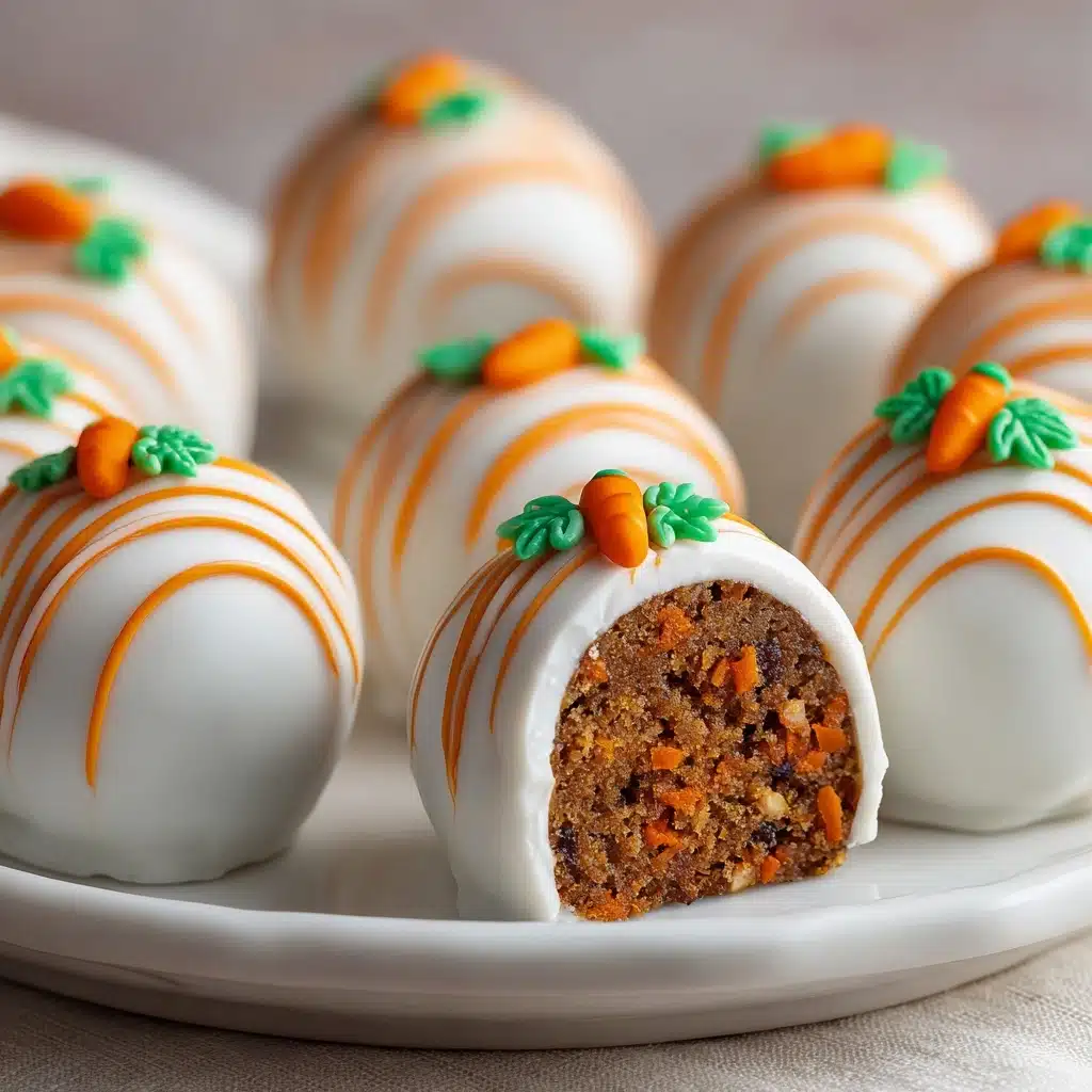 Carrot Cake Cheesecake Bites Recipe - Recipe Image