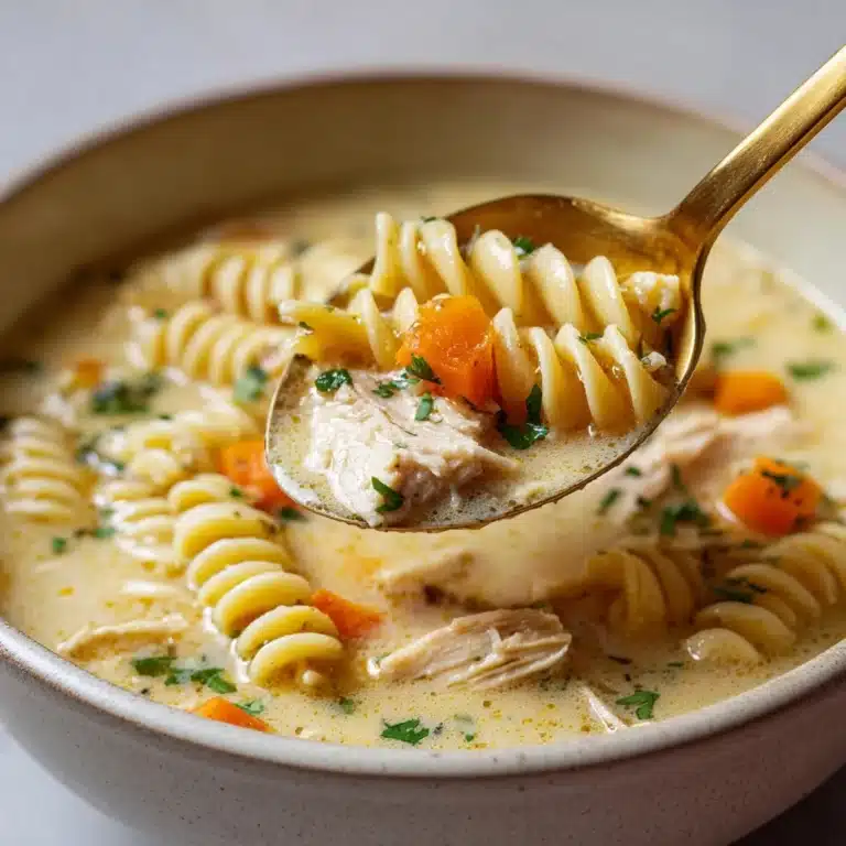 Creamy Chicken Noodle Soup Recipe