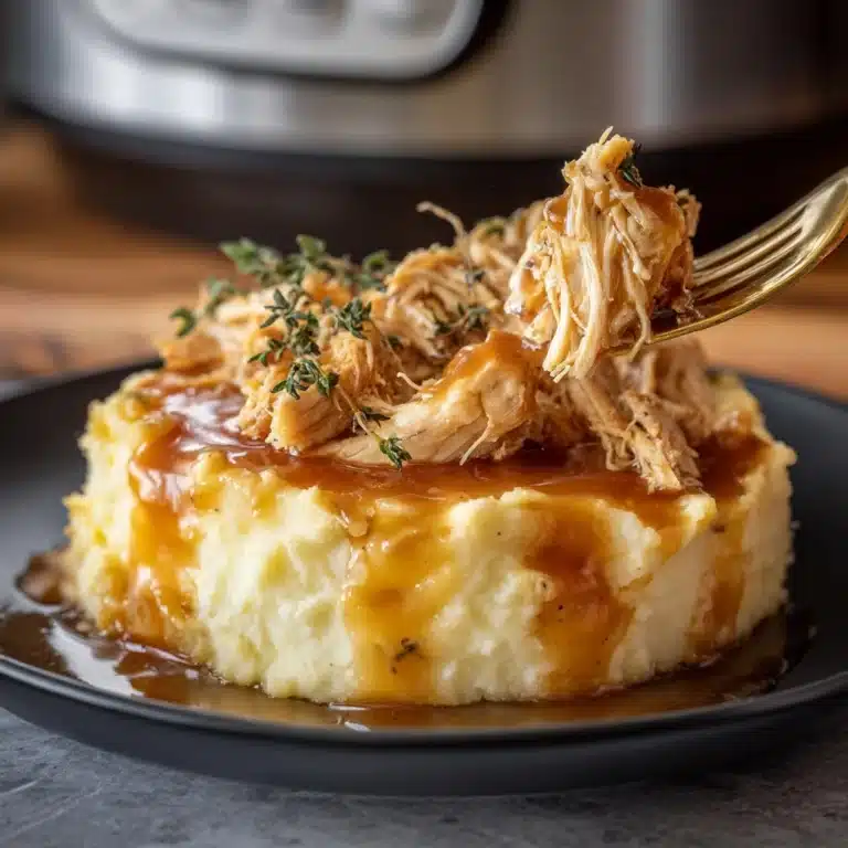 Crock Pot Chicken and Gravy Recipe