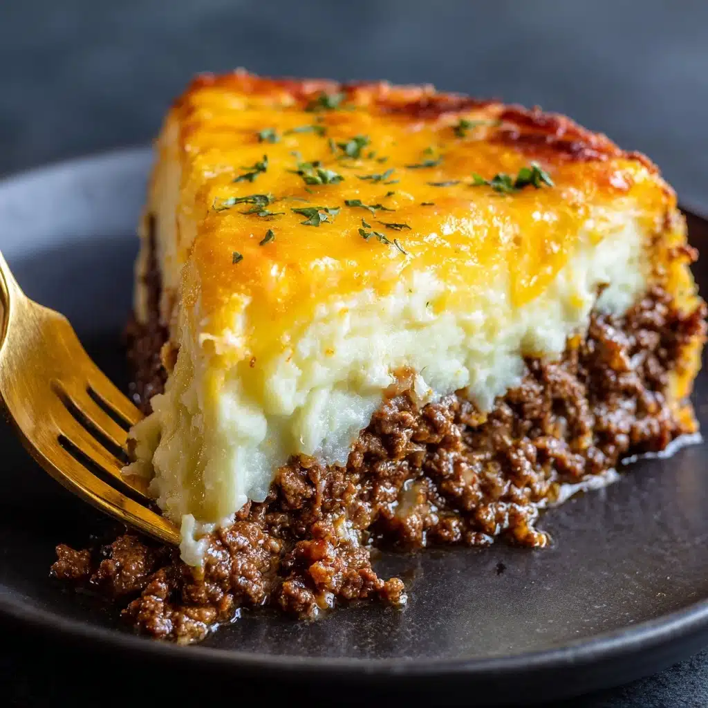 Cheddar Bay Ground Beef Cobbler Recipe - Recipe Image