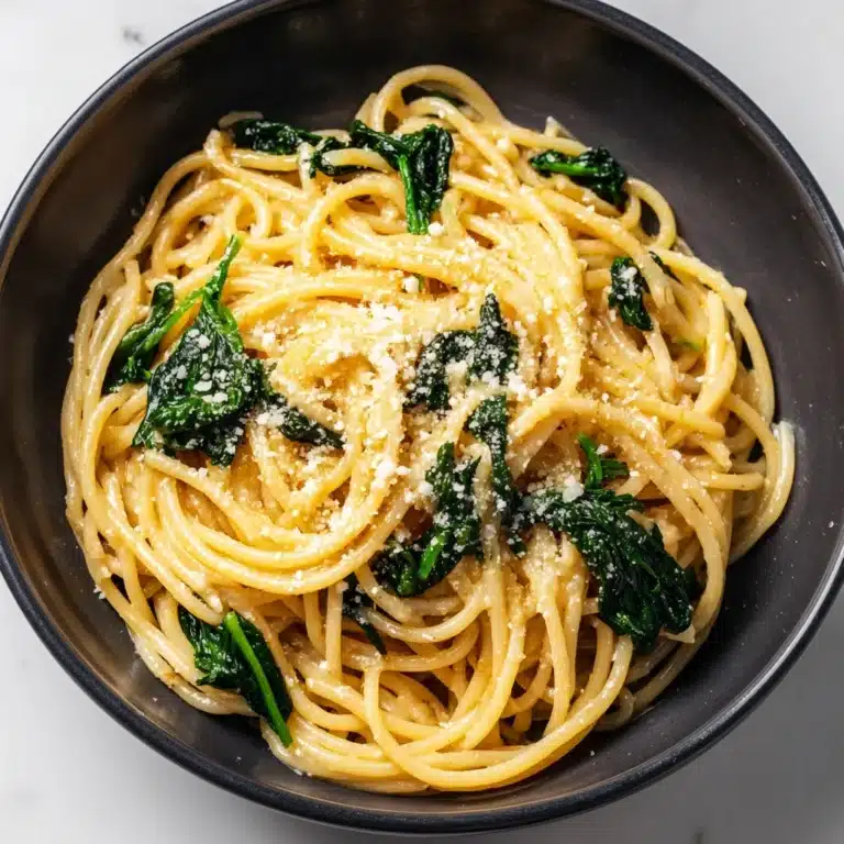 Lemon Pepper Spaghetti Recipe