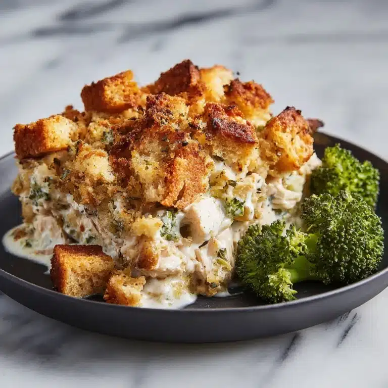 Creamy Swiss Chicken Casserole Recipe