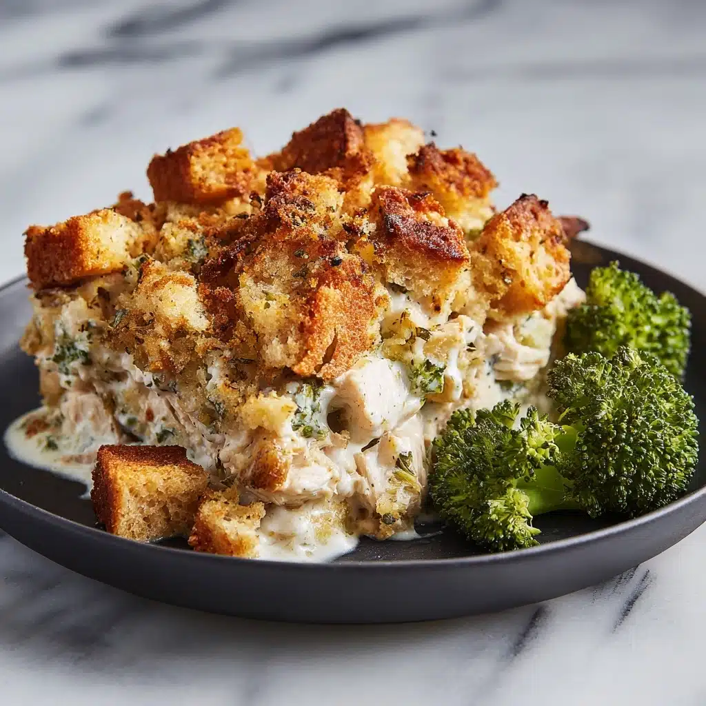 Creamy Swiss Chicken Casserole Recipe