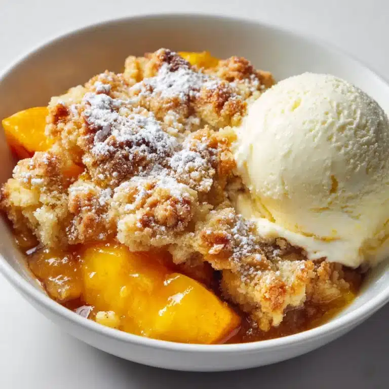 Peach Cobbler Recipe