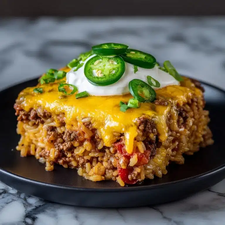 Chili Rice Skillet Meal Recipe