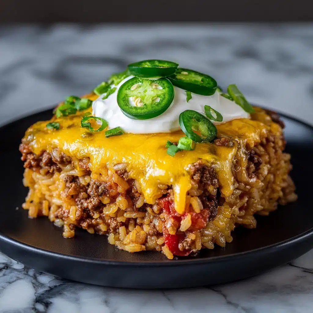 Chili Rice Skillet Meal Recipe