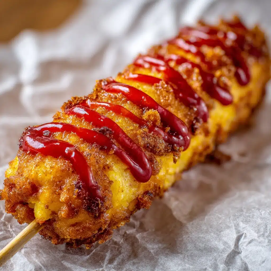 Korean Corndogs with Korean Ketchup Recipe - Recipe Image