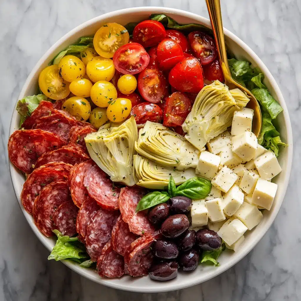 Homemade Antipasto Salad Recipe - Recipe Image
