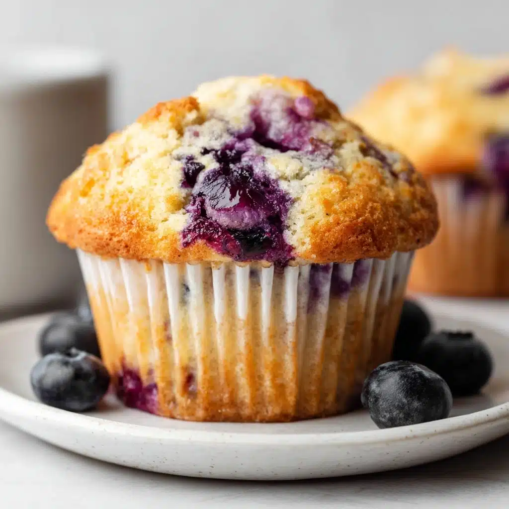 Homemade Blueberry Muffins Recipe - Recipe Image