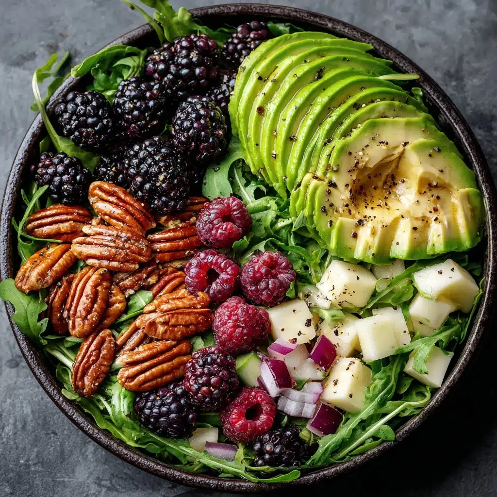 Blackberry & Avocado Salad with Honey Lemon Vinaigrette Recipe - Recipe Image