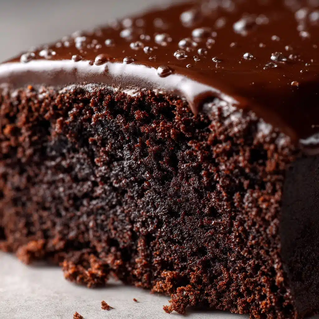 Black Cocoa Loaf Cake Recipe - Recipe Image