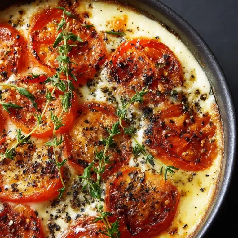 Creamy Roasted Tomato and Garlic Soup Recipe