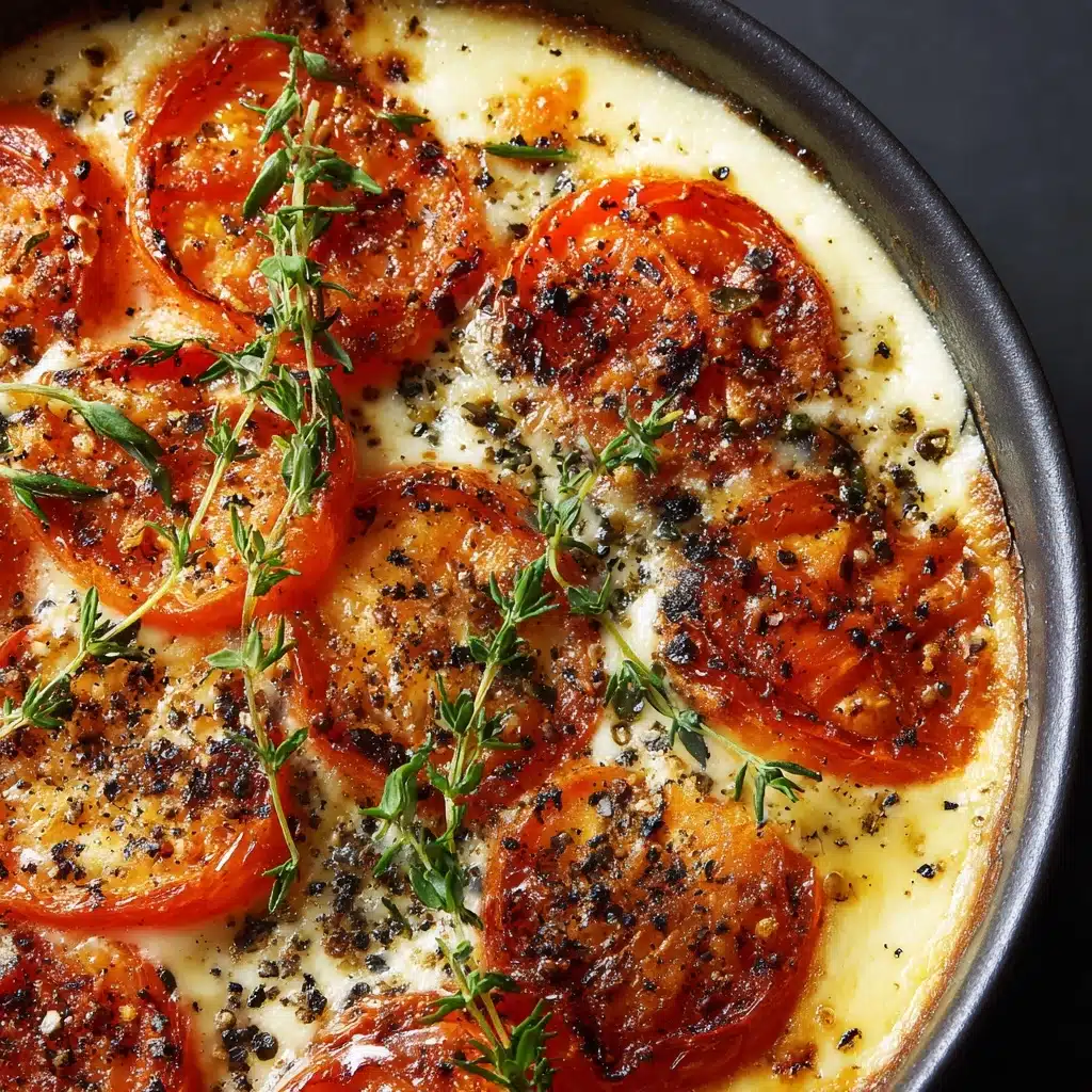 Creamy Roasted Tomato and Garlic Soup Recipe - Recipe Image