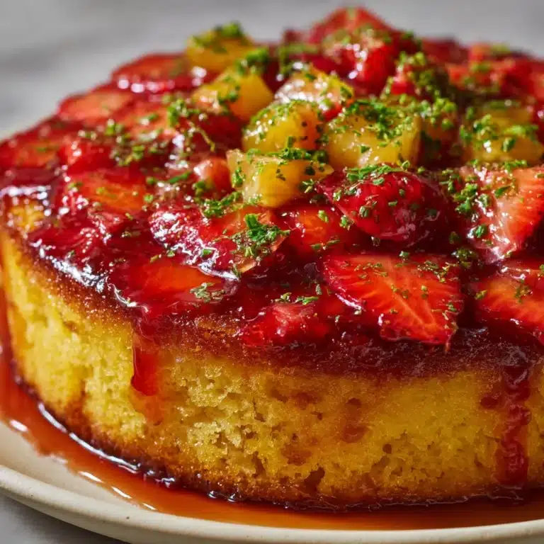 The Best Strawberry Pineapple Pound Cake You’ll Ever Bake Recipe