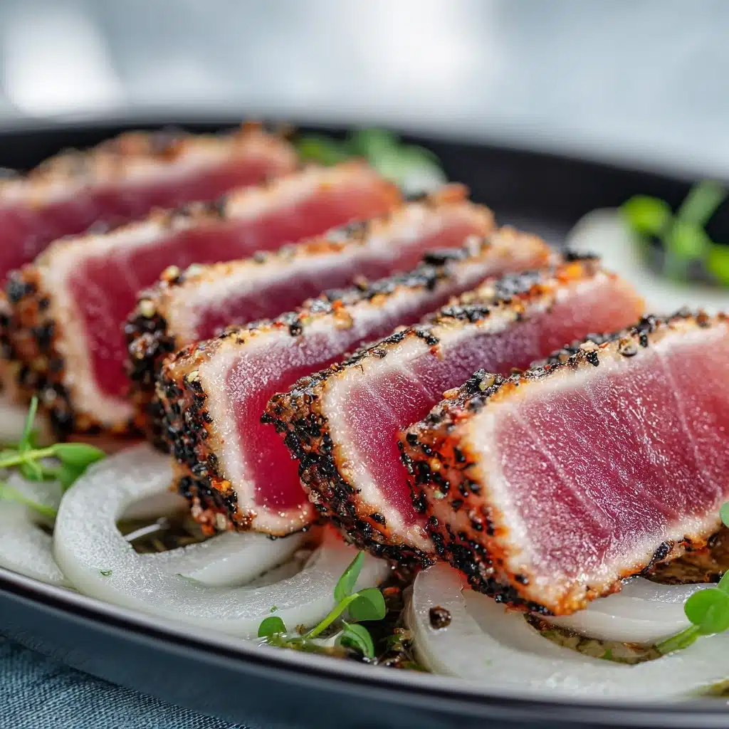 How To Make Unforgettable Seared Ahi Tuna in 10 Minutes Recipe - Recipe Image