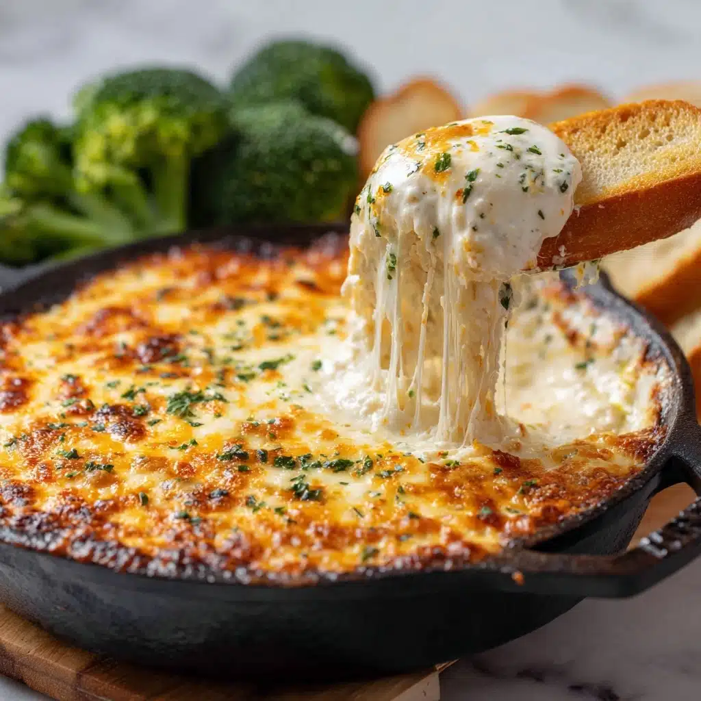 Creamy Chicken Alfredo Dip Recipe - Recipe Image