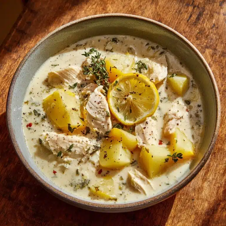 Greek Egg and Lemon Soup Recipe