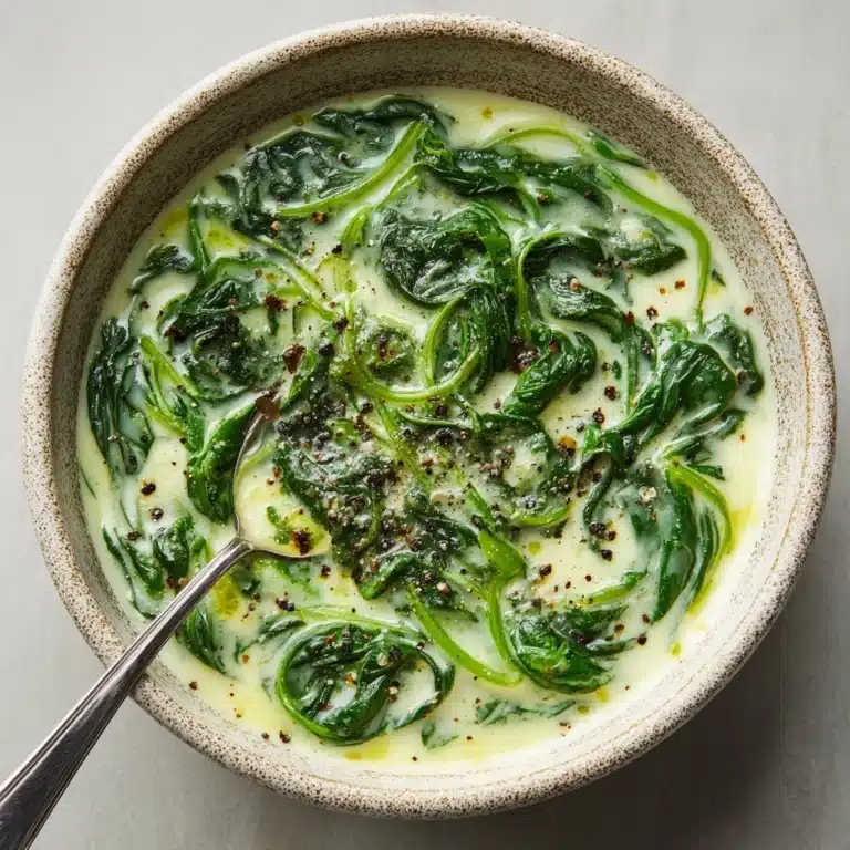 Cream of Spinach Soup Recipe