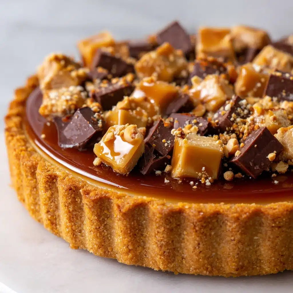 Peanut Butter Honeycomb Pie Recipe - Recipe Image
