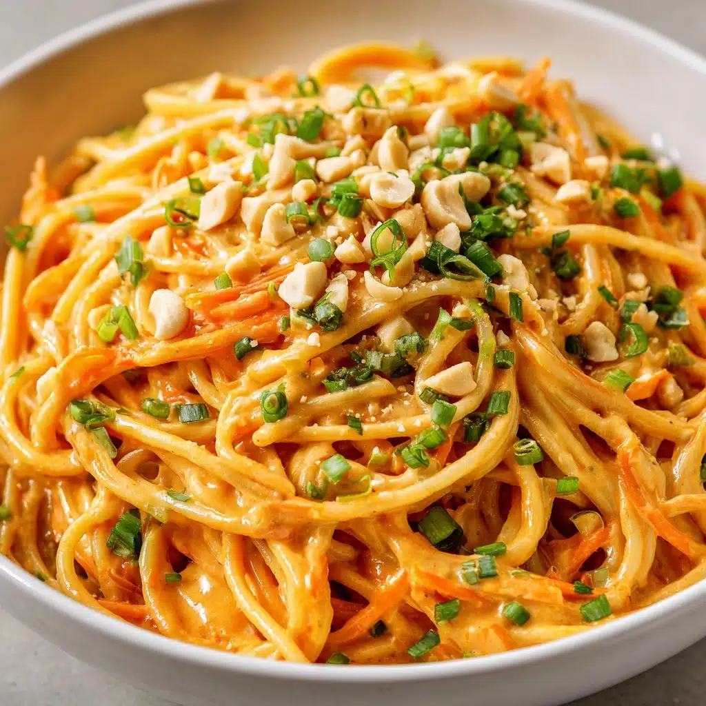 Creamy Peanut Noodles Recipe - Recipe Image