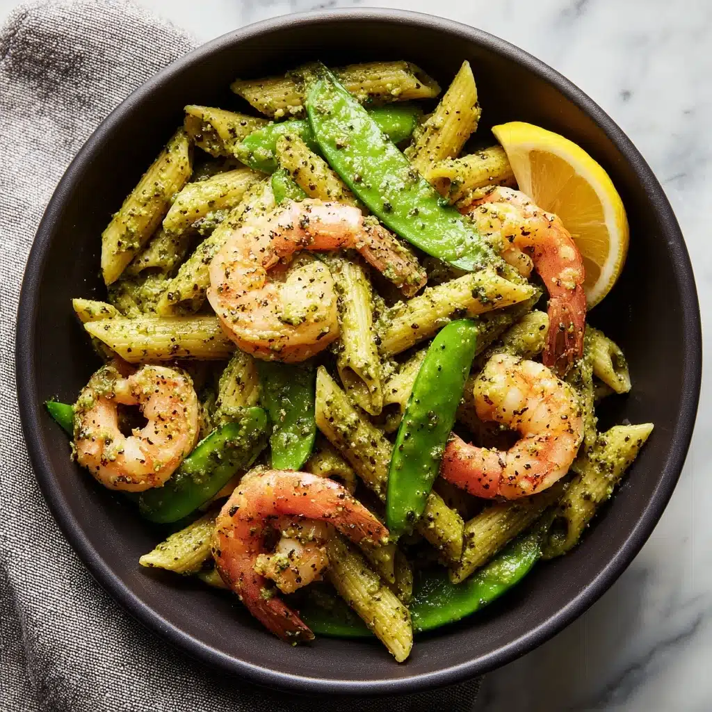 Shrimp Pesto Penne Recipe