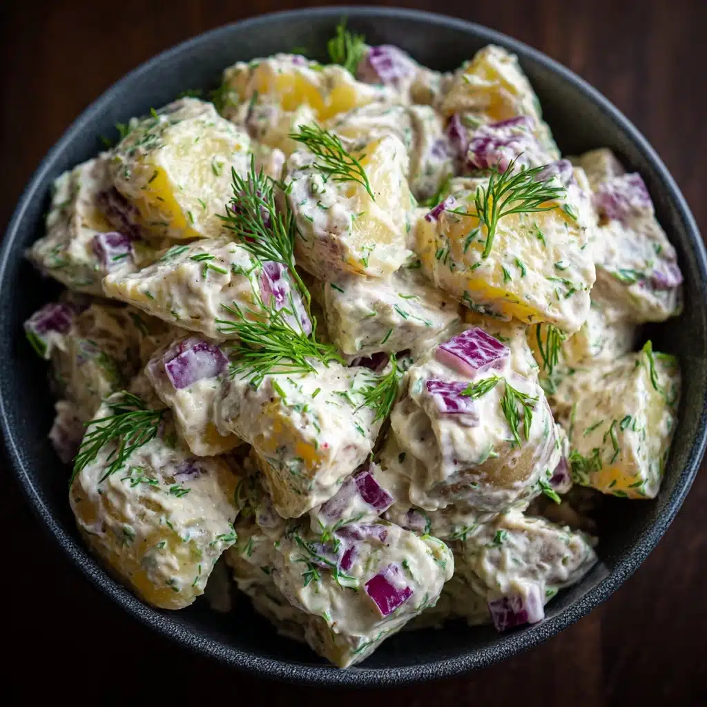 Smashed Potato Salad Recipe - Recipe Image