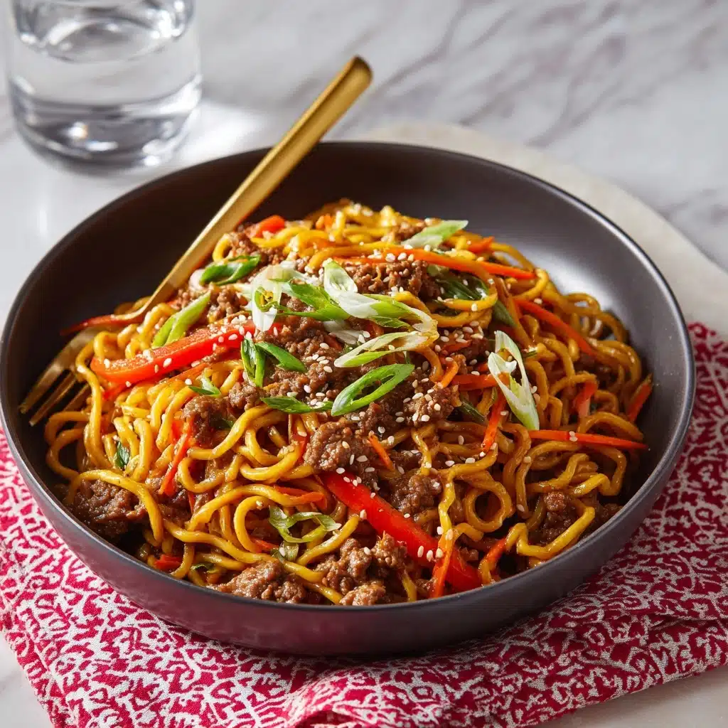 One-Pot Beef Ramen Noodles Recipe