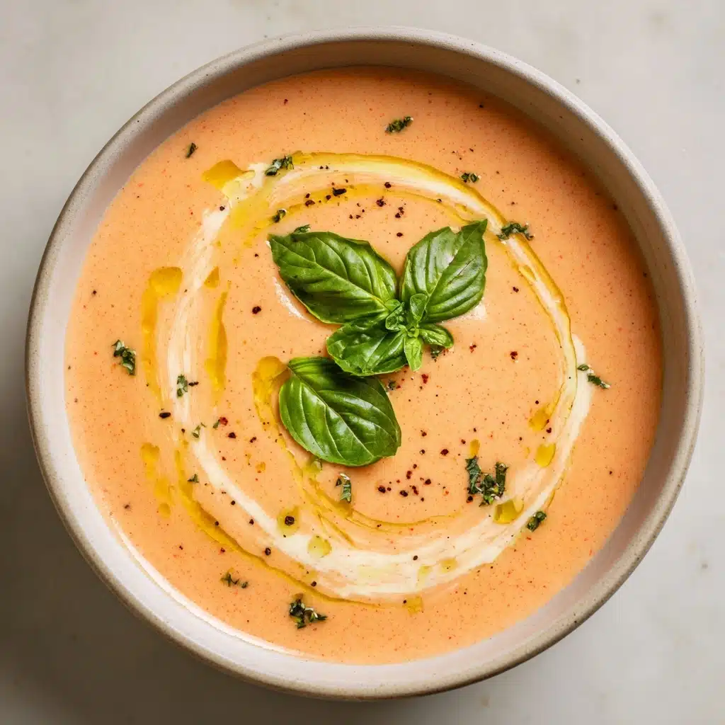 Tomato Basil Parmesan Soup Recipe - Recipe Image