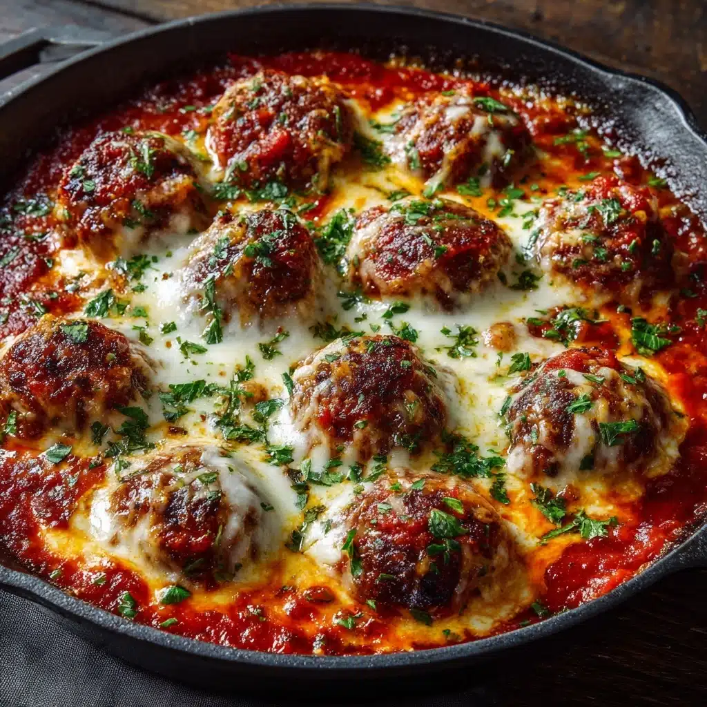Meatballs Parmesan Casserole Recipe
