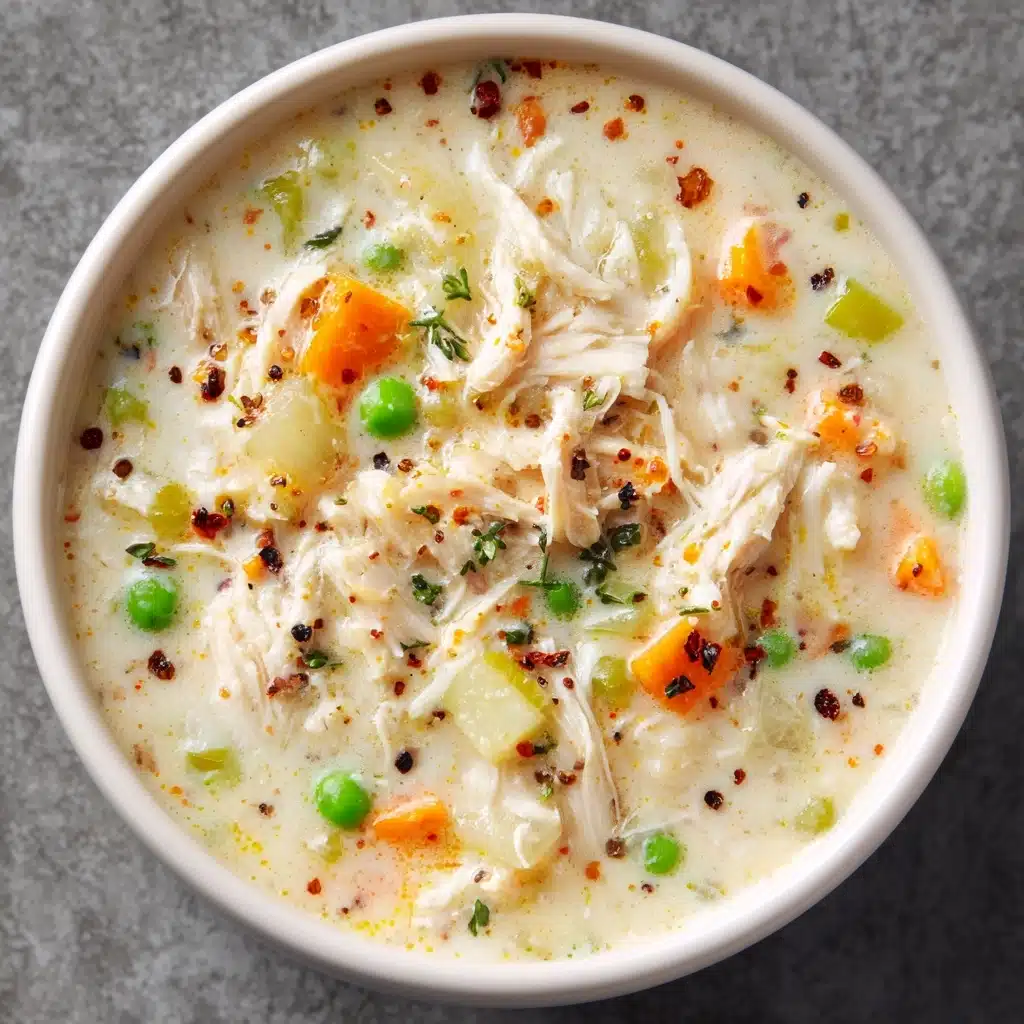 Creamy Chicken and Rice Soup Recipe - Recipe Image