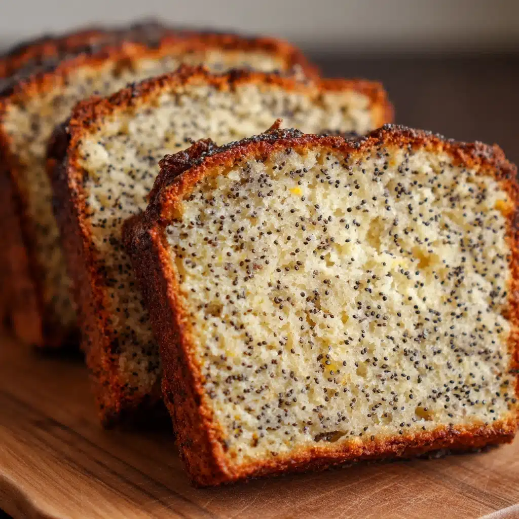Healthy Oatmeal Lemon Poppy Seed Bread Recipe - Recipe Image